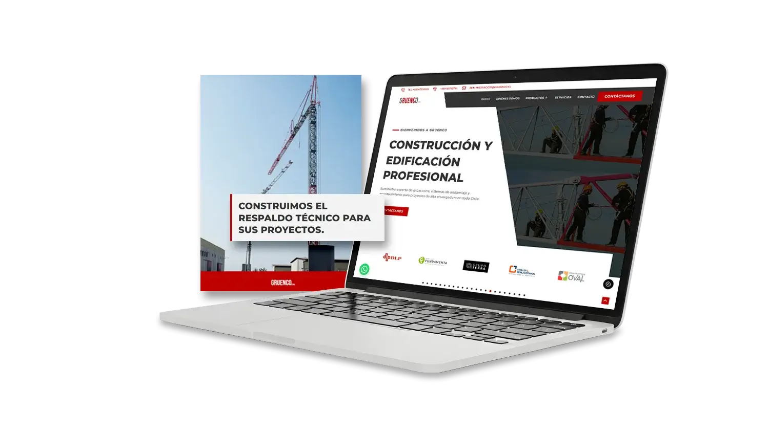 Proyecto Gruenco Chile - Arriendo y venta de grúas torre y equipos de construcción
